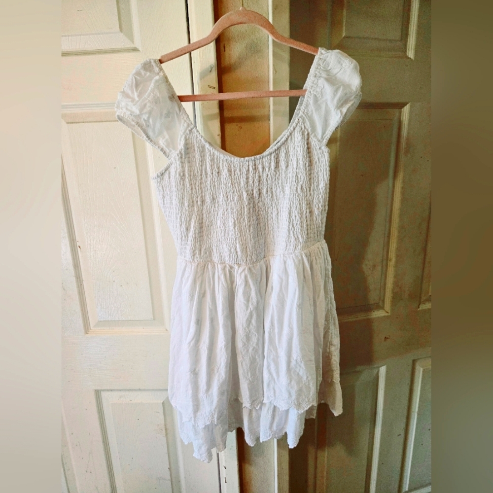 American Eagle white, summer dress